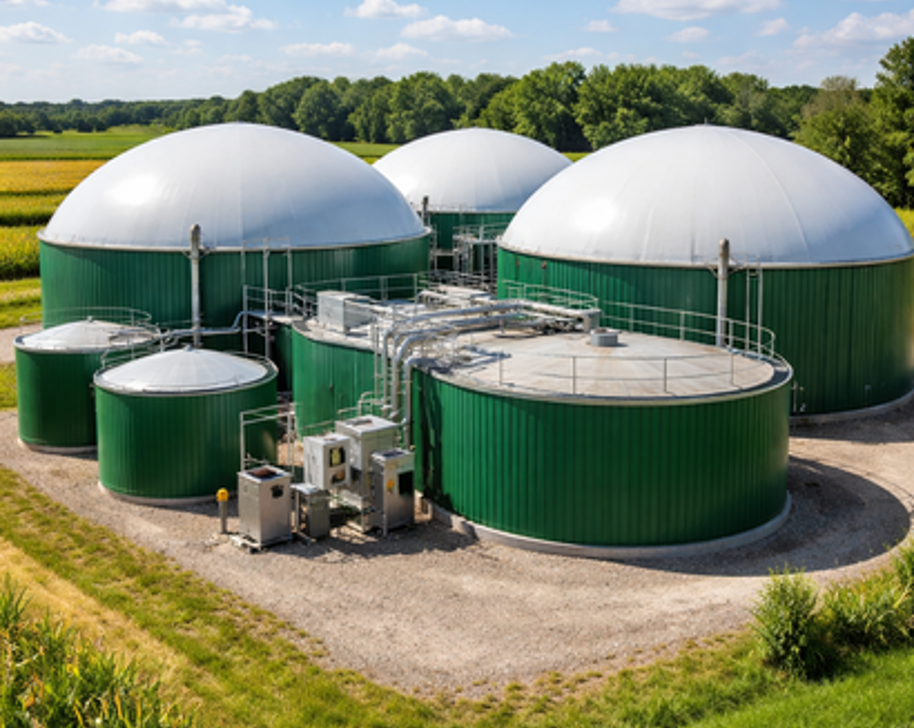 Biodigester for sustainable sanitation and waste management
